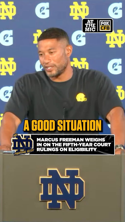 Marcus Freeman gives Notre Dame’s stance on NFL players entering the NCAA transfer portal