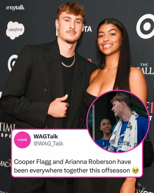 Can’t wait to see them at each other’s games this season 🥲 (via @arianna.roberson, @dallasmavs)

#nba #duke #cooperflagg #couplegoals