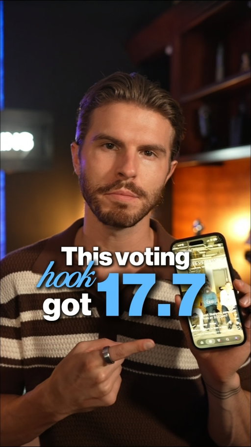 Voting hooks can skyrocket your views 🚀