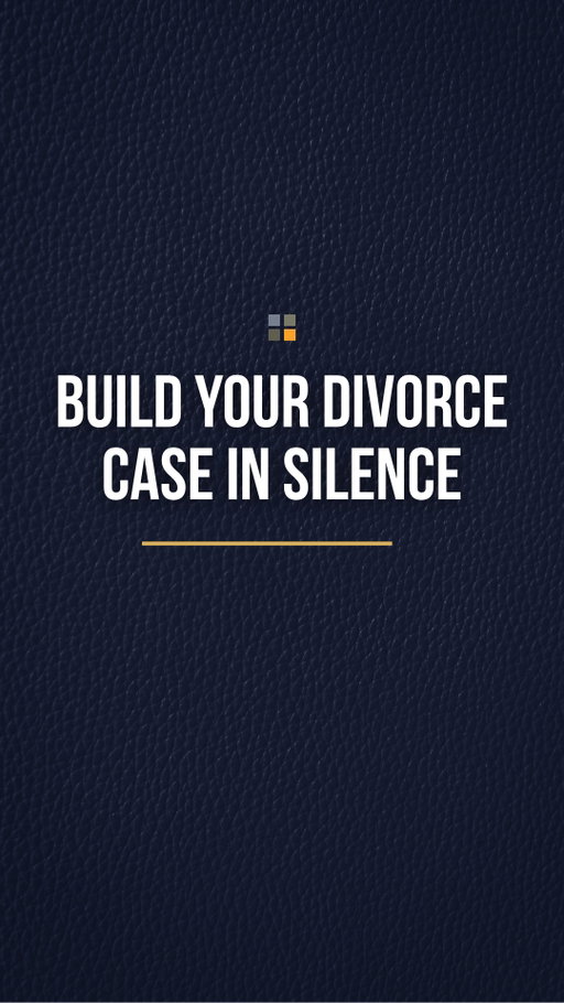 From an attorney: The strongest position in divorce is built in silence.

1. Know your finances — Understand your assets, debts, and accounts.
2. Control your emotions — Don’t let anger drive your decisions.
3. Plan ahead — Know your goals before making major moves.

Sometimes, the best strategy is to prepare quietly.