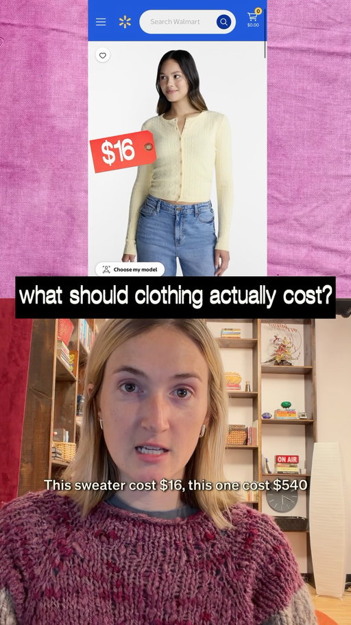 How much should you pay for a sweater?

🎥: @dylanoza