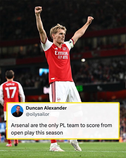 The Premier League has just begun, and Arsenal are already in midseason form 🔥

Here’s how social media responded to their dominant, 3-0 win over Coventry City to kick off the new season 🛜