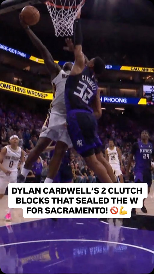 NBA Defense Week brings us back to April, thanks to @thedylancardwell! 😤 He came up CLUTCH in the final seconds for @sacramentokings’ W... and Russ’ reaction from the sidelines said it all!