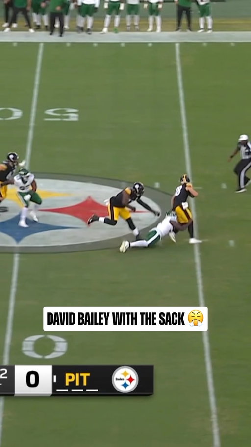 No. 2 overall pick @david_bailey_33 making his presence felt 💪

NYJvsPIT on @nflnetwork
Stream on @NFLPlus
