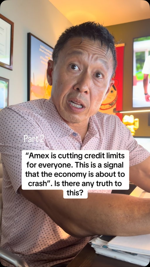 PART 2: “Amex is cutting credit limits for everyone. This is a signal that the economy is about to crash”. Is there any truth to this?