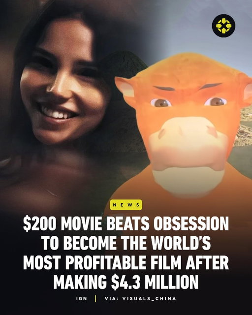 Niu Lai, a movie made by a Chinese mother and her son with a budget of just $200, has become the most profitable movie ever relative to its budget, beating out Obsession’s previous record. Link in bio for more.