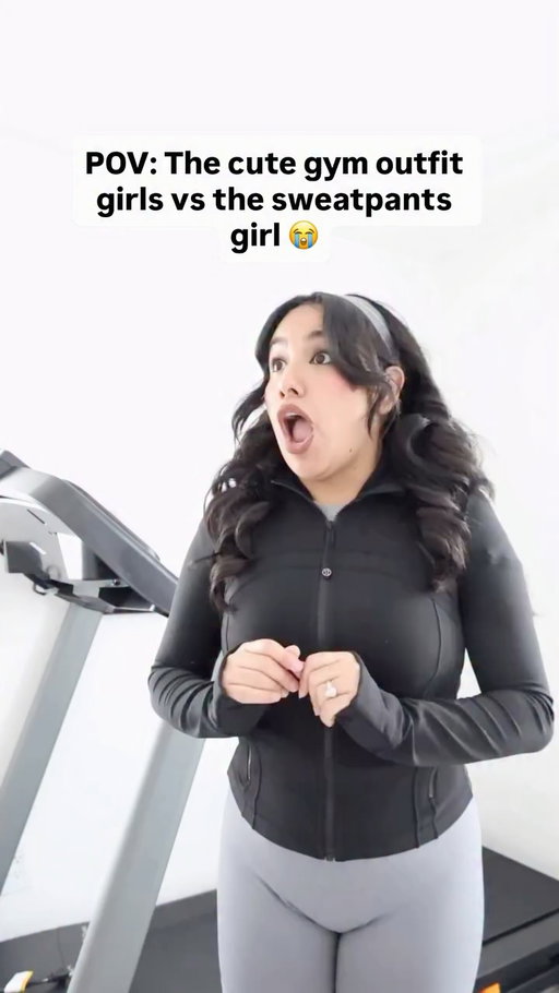 POV: The cute gym outfit girls vs the sweatpants girl 😭
#gym #gymhumor #gymoutfits #gymoutfits