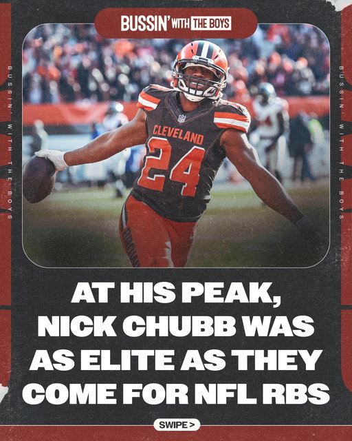 Congratulations on a great career, Nick Chubb! 

🎥 @nfl