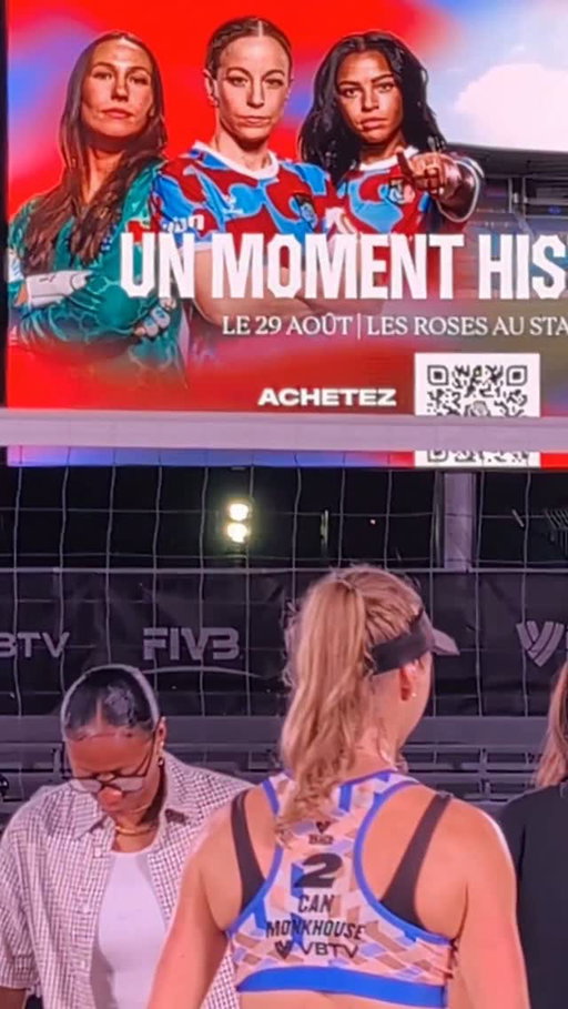 Serez-vous au match du 29 août pour ce moment historique?