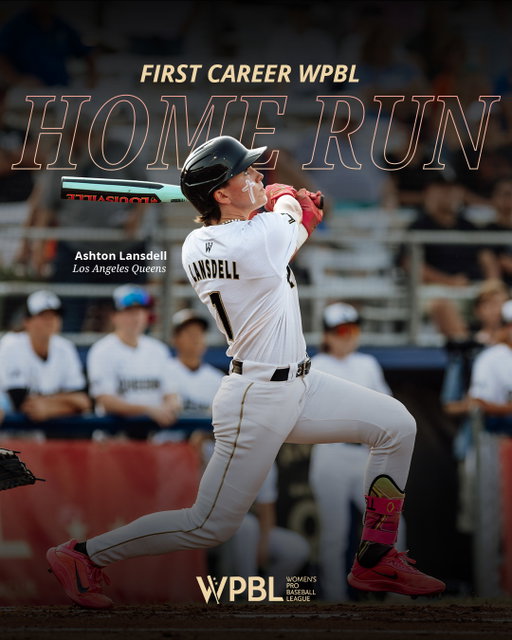👑 A CROWN FOR A CAPTAIN 👑 

Tonight @wpbl_queens captain Ashton Lansdell claimed her first home run in the WPBL. 😤
