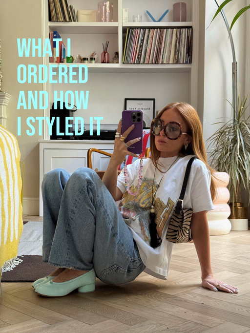 What I ordered and how I styled it ✨

Safe to say A have definitely got my moneys worth out of the sunnies already 🙊

#outfitinspo #whatiorderedvswhatigot #shoppinghaul #fashioninspo #outfitideas - zebra print, Fendi Baguette, turquoise, maison margiela tabi shoes, oversized sunglasses