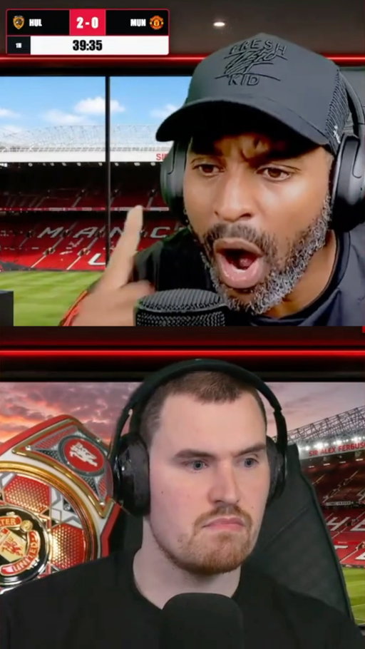 😡 Flex and Owen LOSE IT as Hull grab their second goal! Absolute scenes!

#HULMUN #MatchView #MUFC #ManchesterUnited #ManUnited