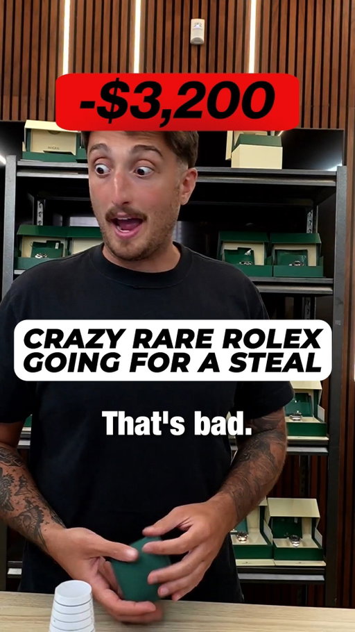 CRAZY Rare Rolex going for a STEAL!

The prices were not pricing 😳 How did we lose this much on this piece?!

Follow for more:
Instagram: @vookumlive
TikTok: @vookum.live
YouTube:  @VookumLive