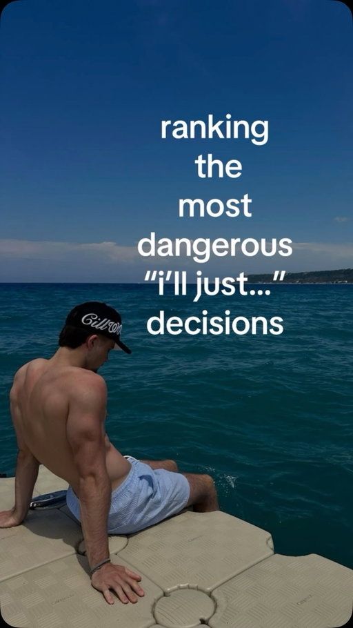 every bad decision starts with “i’ll just” #men #trove #ad #cards #hobby