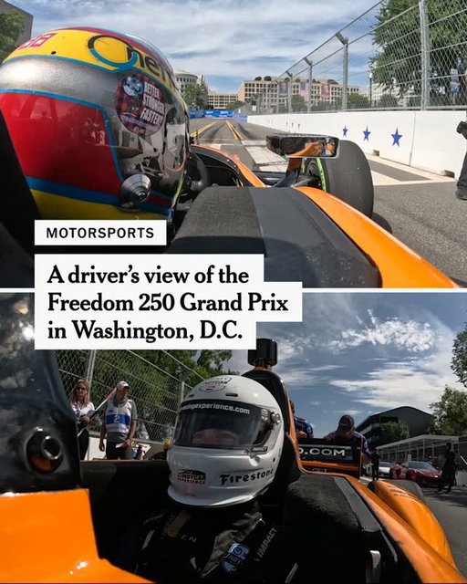 Take a lap around the Freedom 250 Grand Prix course in Washington D.C. with motorsports reporter @jeff_gluck 🏁