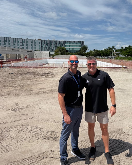 Building the program from the ground up. Literally. 👷🌊

As Director of Swimming John Hargis and Head Coach Jason Bowes build the future of IMG Academy Swimming, construction continues on the new Aquatic Center, which will serve as home for swimming training, camps, and competition.

The countdown to 2027 continues. ⏳
