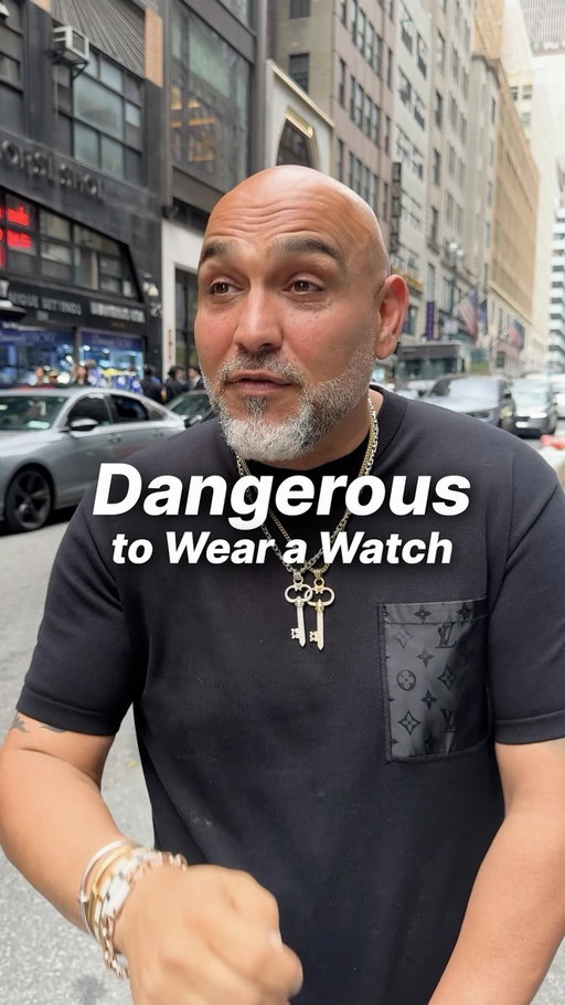 Dangerous places to wear a luxury timepiece .
