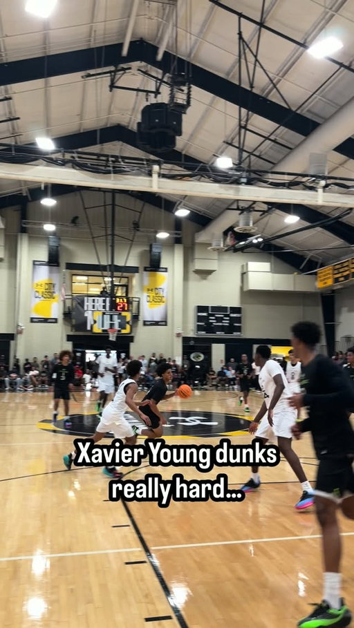 X is the most POWERFUL big in America 😤 @_xavieryoung3 @texasimpact413 @uabasketball #UANext