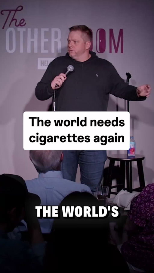 2026 is the year we need to bring back a good ol' fashioned cigarette 

#derrckstroup #comedian #comedy #throwback