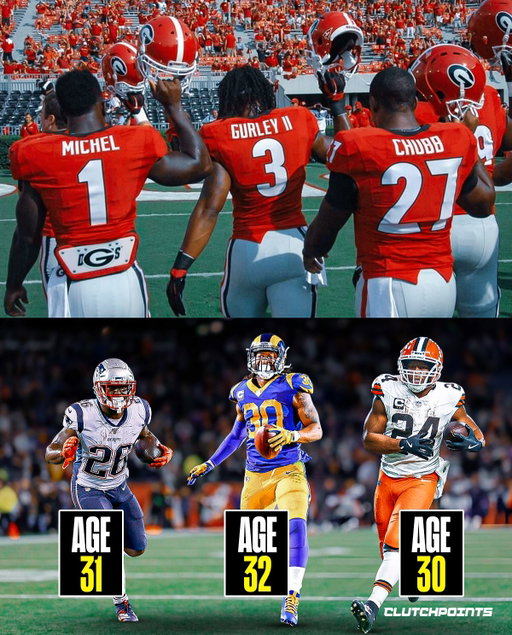 Nick Chubb has announced his retirement, and it’s hard not to feel heartbroken for a player whose Hall of Fame path was cut tragically short.

Before the injuries took their toll, Chubb was arguably the best RB in the NFL. 

Across eight seasons, he racked up 7,349 rushing yards, 54 touchdowns, and an elite 5.0 yards per carry average. 

But everything changed in 2023. 

A brutal low hit by Minkah Fitzpatrick caused catastrophic damage to Chubb’s knee, essentially derailing the rest of his career. 

What makes his story even more bittersweet is the sheer heart and resilience he showed. 

His NFL injuries were horrific, but Chubb had already fought back from tearing three ligaments in his knee during a college game against Tennessee back in 2015. 

The level of athleticism and mental toughness required to bounce back from that and dominate the league for years is genuinely insane. 

His retirement also brings a wild realization about one of the greatest college backfields ever. 

During his time at Georgia, Chubb shared a backfield with two other legendary RBs:  Todd Gurley and Sony Michel. 

All three had incredible, highly impactful NFL careers, but the brutal physical toll of the running back position forced all of them to retire before they even turned 33.

Enjoy retirement, Nick. 

You left it all out on the field.