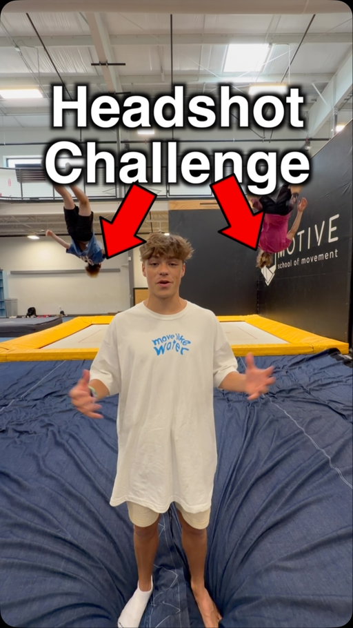Who has the most realistic headshot mid flip?