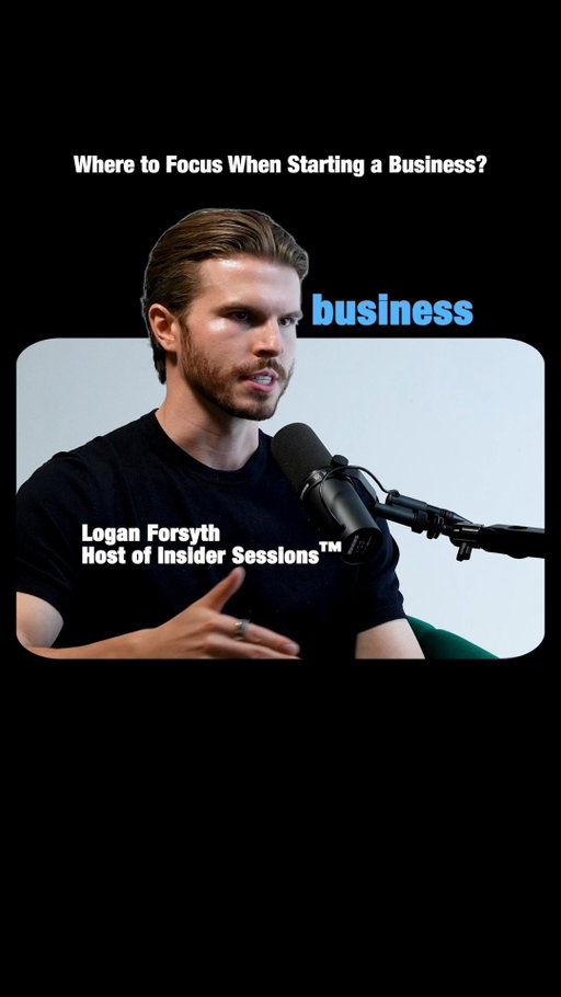 Focus on the right things when starting a business 🚀