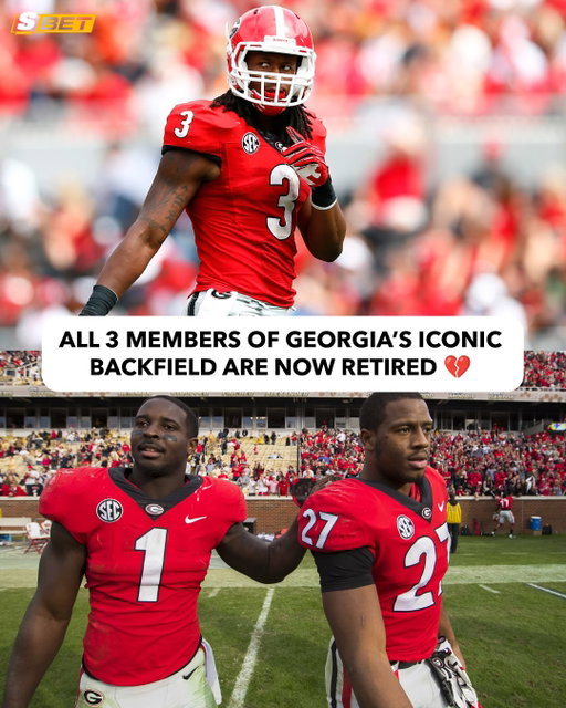 Crazy to think that Todd Gurley, Sony Michel and Nick Chubb are all retired now. 🥀

#nfl #football #georgia
