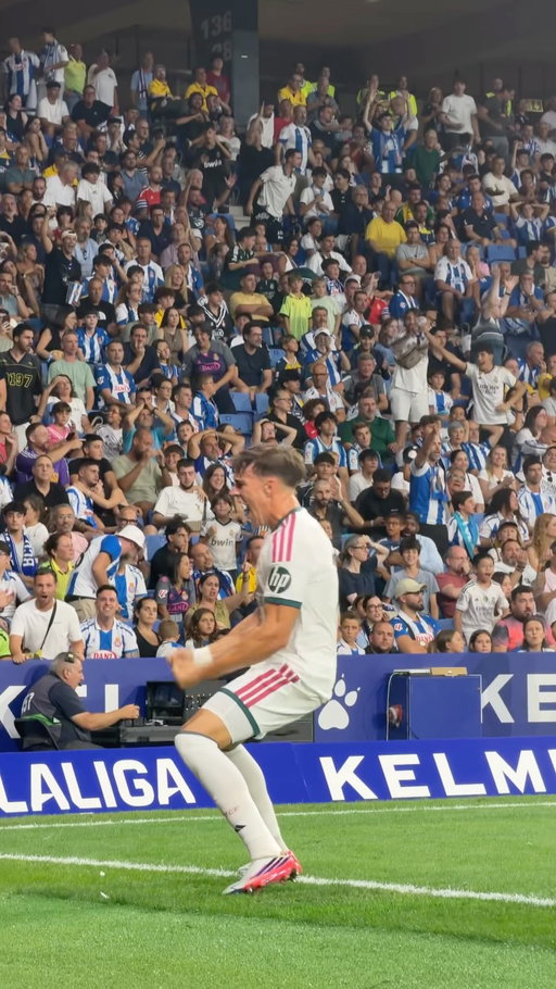 CARLOS ESPI’S FIRST REAL MADRID GOAL IS A MATCH WINNER 🔥