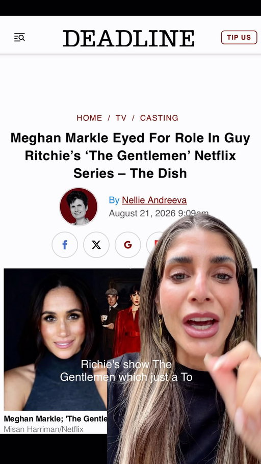We have to talk about the Meghan Markle x Guy Ritchie x The Gentlemen rumours. Was it ever even a thing? Was it Newsjacking? Did she already get fired? Let’s discuss in the comments!!!