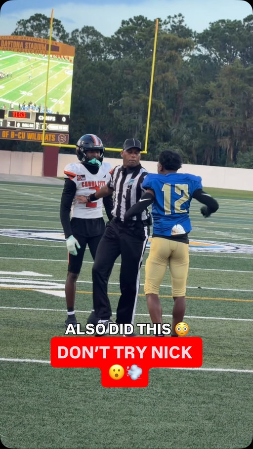 GROWN MAN. Nick is a DB’s NIGHTMARE 😤🍿 @_youngshiner_n1