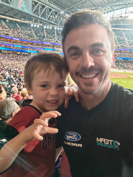 Made it home to take my best friend on the planet to the @dbacks game. Refuse to miss these moments.
