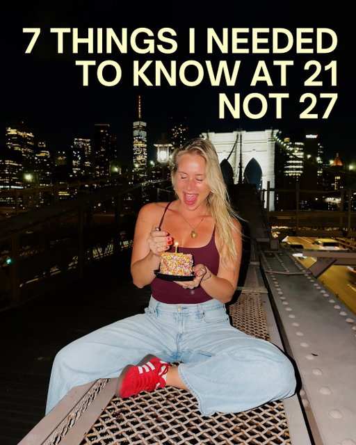 Some of these took me too long to learn, but it’s lead me to where I am now, i hope some of this resonates with you 

#advice #27 #lifeadvice #risks #takingrisks