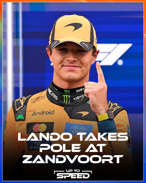 All set for the Dutch Grand Prix 🫡🏁

#uptospeed #lando #f1 #georgerussell