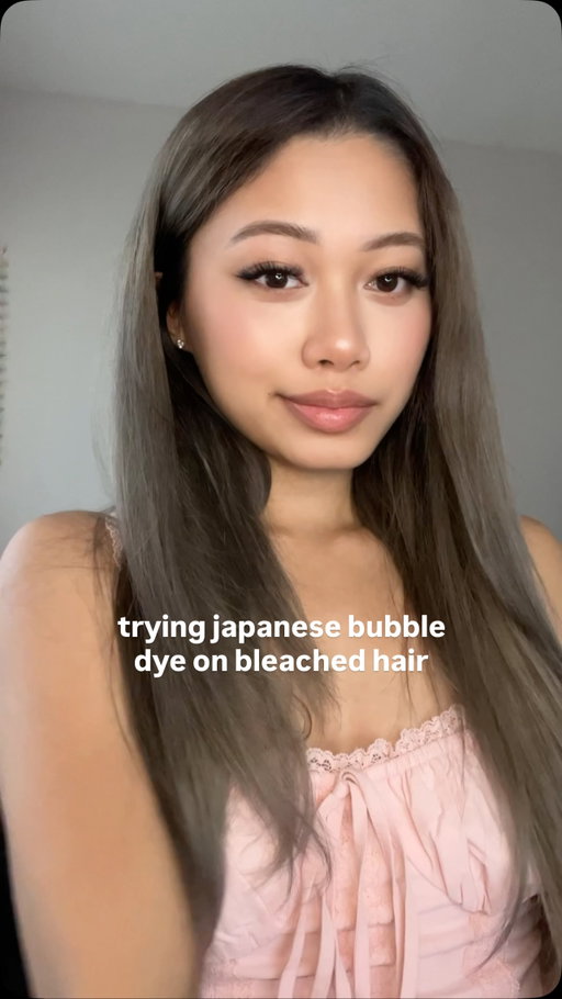 didn’t turn out how I expected 🫪 #bubblehair #hairtransformation