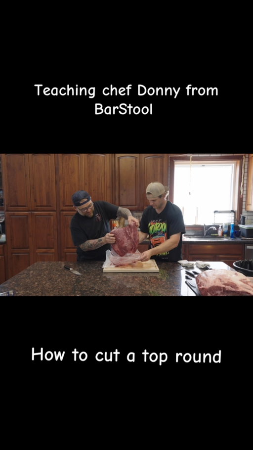 What an awesome opportunity to spend time cooking with Chef Donny at Hall of Fame Farms, the Wisconsin farm of Cleveland Browns legend and Pro Football Hall of Famer Joe Thomas. One of my favorite things about being a butcher is showing people how many possibilities are hiding inside a piece of meat. Donny and I broke down a few different cuts, and the top round was the highlight. Taking a cut people might overlook and showing everything you can get out of it is exactly why I love doing this. That’s what days like this are all about. We can all teach each other something. I got to share some of what I know about breaking down meat, and I got to learn from Chef Donny along the way. Huge thanks to Chef Donny, Joe Thomas and everyone at Hall of Fame Farms for having me out to cook for an event and work with some incredible Wagyu beef. Keep learning. Keep teaching. Keep cutting. MEATDAD #MEATDAD #ChefDonny #HallOfFameFarms #JoeThomas #Wagyu Butchery MeatCutting Beef