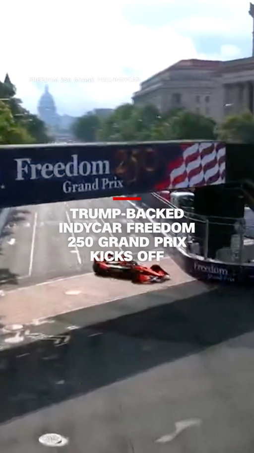 Spectators poured into the center of Washington, DC to catch the first day of the Freedom 250 Grand Prix, a two-day street racing event where cars reach speeds of over 180 miles per hour. 

Read more at the link in bio.