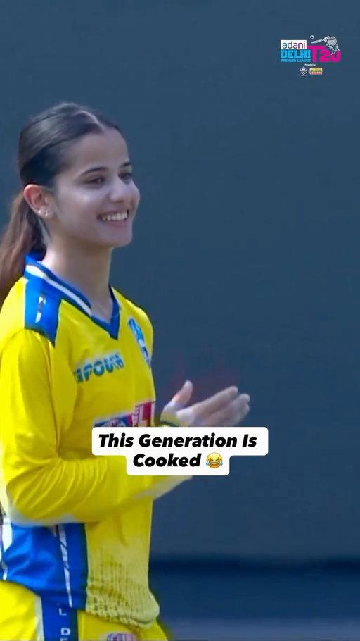 Medhavi Bidhuri brings out the 6-7 celebration again! 🤌🏻💛

[Women’s Adani Delhi Premier League, Women’s Adani DPL Season 3, DDCA, Delhi, Cricket, Game On Dilli, Medhavi Bidhuri]

#womensadanidelhipremierleague #womensadanidpl2026 #delhicricket #medhavibidhuri #CDQvsEDR