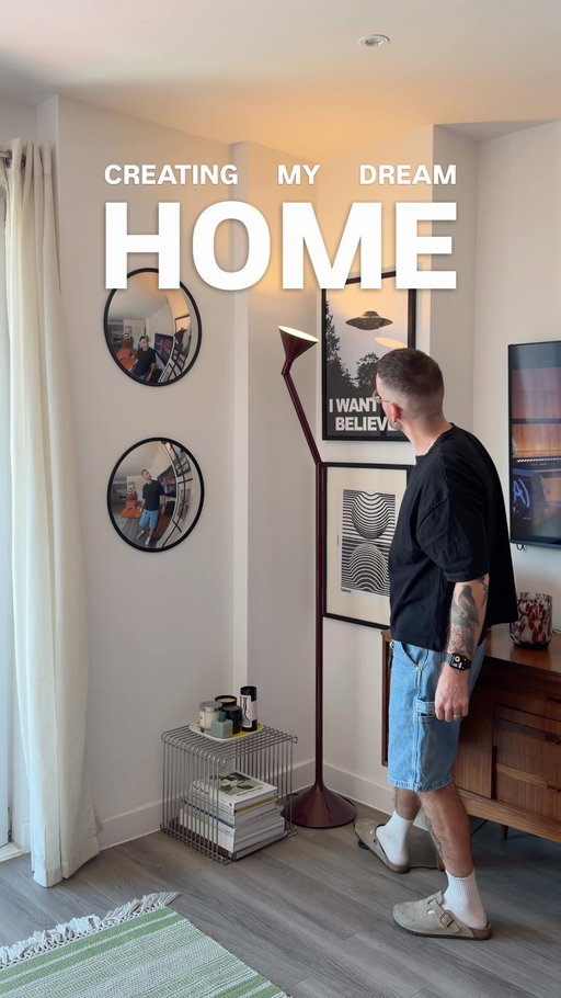 Slowly getting there 

mid‑century, teak, warm wood, clean lines, retro, minimal, textures, details, coffee bar, aesthetic, cosy corner, warm tones, vintage, home styling, small space, glow‑up, coffee setup, mood lighting, intentional decor, warm vibe, mid century modern, 

#apartmenttherapy #hometour #homeinspo #midcentury #midcenturymodern