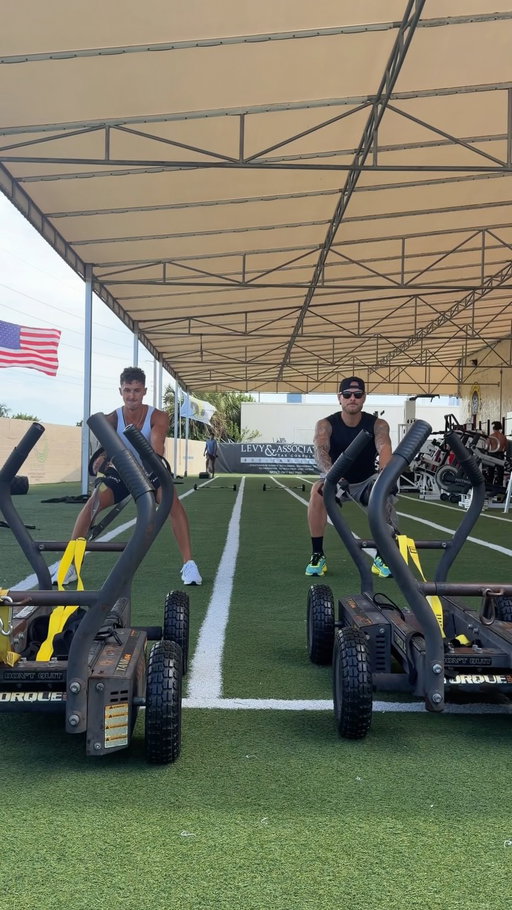Full Body Athletic Training

💪🏽 Sleds, weights, tire flips, outside in the Florida sun. Full body, everything hitting.

🔥 This is the kind of session that builds real functional strength and conditioning. Not just muscles that look good but a body that actually performs under pressure.

👊🏽 The energy when you train with someone just as locked in as you are is unmatched.

#FullBodyTraining #AthleteTraining #StrengthAndConditioning #HighPerformance #ATHLETIC