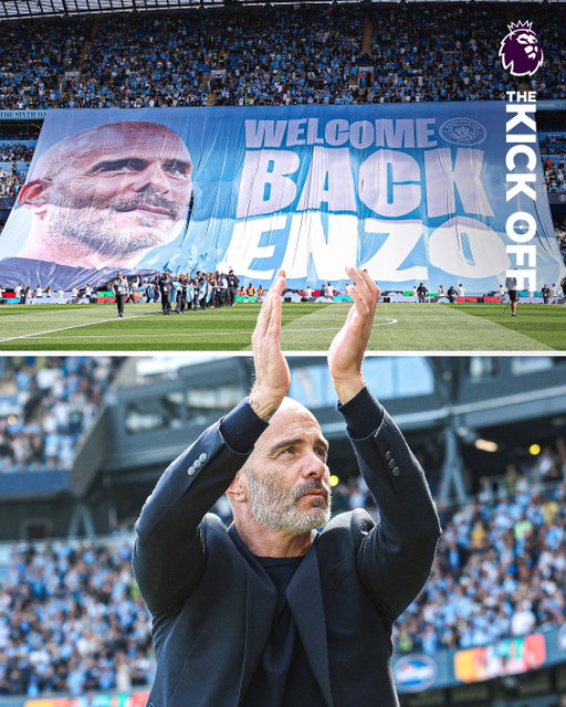 🩵 @mancity welcome Enzo Maresca back to the Etihad!

Their new manager previously spent time leading the club’s academy, winning Premier League 2 in 2021!