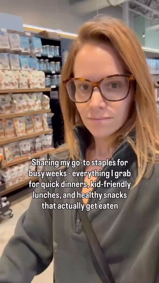 Sunday grocery shopping, but make it easy. 

I’m not trying to plan 27 complicated meals for the week. I’m grabbing the basics that give us options without creating a ton of extra work.

🍝 Pasta + rice + easy proteins for dinners
🍓 Lots of fruit for snacks
🥣 Yogurt + smoked salmon for easy, protein-packed breakfasts
🥗 Shredded chicken + salad ingredients for quick lunches
✨ And a few prepared items for the days when “making lunch” feels like too much

The goal is simple: stock the fridge with things we’ll actually eat and ingredients that can come together quickly.

Because feeding your family all week doesn’t have to mean spending your entire Sunday meal prepping.

#WholeFoods #WholeFoodsMarket #GroceryHaul #SundayGroceryShop #WeeklyGroceries