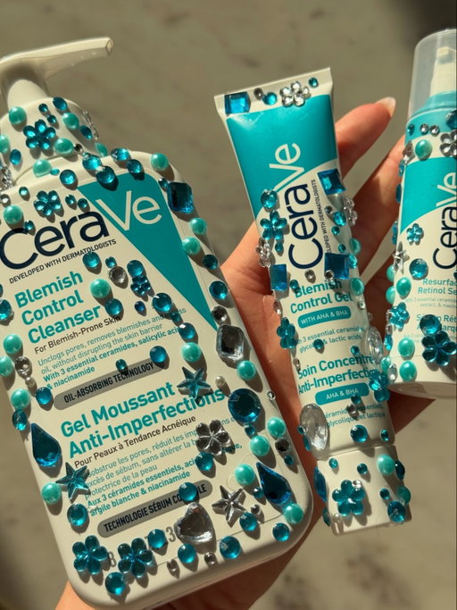 our blemish-control range got a ✨whimsical✨ makeover 💎🩵