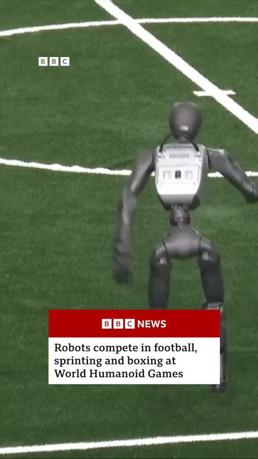 The second-edition of the World Humanoid Games is under way in China.
 
666 teams are competing in this year's games in Beijing. 
 
Tap the link in @BBCNews's bio to watch our report from the event. 
 
#Humanoids #Robots #BBCNews