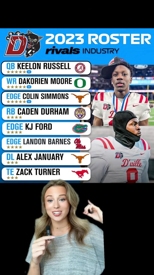 Alabama named Keelon Russell its starting QB, reminding you of how stacked 2023 Duncanville was 👀 @on3cfb @bamaseccountry #collegefootball #alabama #CFB