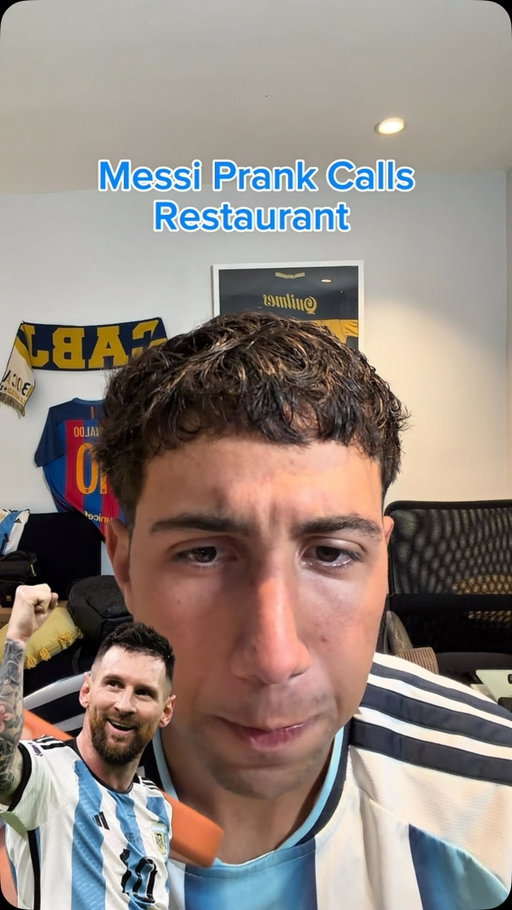 Messi prank call restaurant !

#messi #prank #football #reels #explore