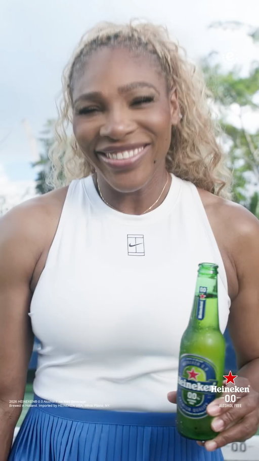 Some serves are worth keeping. 🎾 🍻 Discover the limited-edition Heineken 0.0 x Serena Williams cans at the US Open.

Must be 21+ #SecondServeTickets #SerenaWilliams #USOpen #HeinekenUS #FansHaveMoreFriends