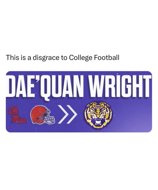 Just when you think College Football can’t get any stranger, LSU and Lane Kiffin find a way to reach a new low.

Cleveland Browns tight end Dae’Quan Wright has been waived, and LSU is making an agreement with him to have him go back to College Football.

Wright played for Kiffin at Ole Miss last year, went to the NFL, and is currently set to transfer from the BROWNS to LSU.