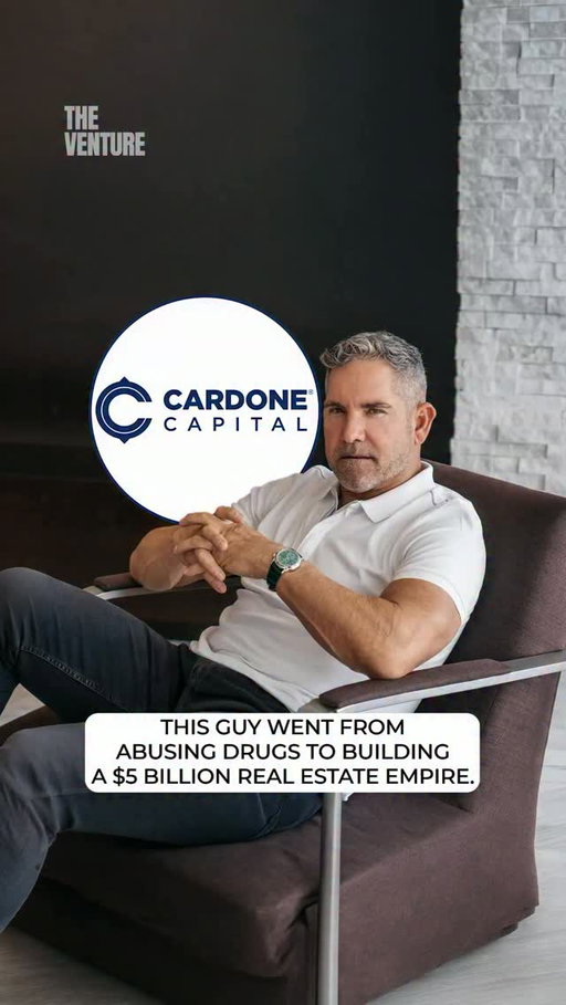 Tag @grantcardone to see it 👇🏻

This guy went from abusing drugs to building a $5 billion real estate empire!

Grant Cardone grows up in Louisiana and loses his dad at 10. 

By 15 he’s using drugs and stays hooked for a full decade, until his mother cuts him off completely. 

At 25 he checks into a 30-day treatment center. 

When he walks out, he takes a sales job he hates and trains on it every single day for five years, getting so good the US Army licenses his system to train their own teams. 

The consulting money stacks up, and in the early 2000s he buys his first apartment complex in San Diego, making more on one deal than eight years of consulting combined.

By 2016 he has a real portfolio, but the best deals are locked up by Blackstone and Vanguard, and regular investors have no way in. So he turns to Instagram.

✓ Lets his own audience fund the deals instead of chasing Wall Street money
✓ Raises $45 million for his first fund in seven months
✓ Buys the properties first, gets them generating rent, then lets investors in
✓ Pays them a monthly cut from the rent, every month, for over 20 years

Loses his dad at 10 → a decade on drugs → rebuilds through sales the Army licenses → one apartment deal beats eight years of work → the big funds lock everyone out → opens it up on Instagram → over $5 billion across 20,000 investors.

Sometimes the opportunity is letting the people locked out finally get in.

#Business #CardoneCapital #RealEstate #Success #Entrepreneur