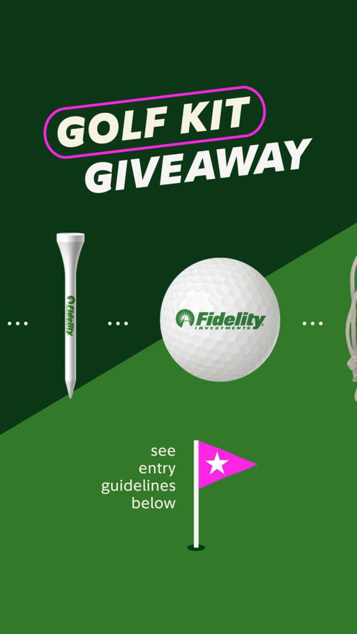 Saving up for retirement? That deserves more than a golf clap. For your chance to score a golf kit, follow @fidelityinvestments, tag a friend, and comment below how you’re playing the long game in investing. Link in bio for terms + conditions.