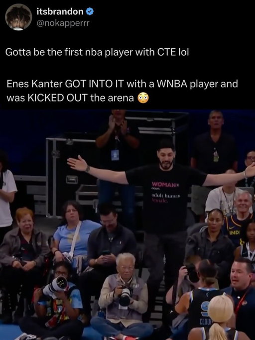 Enes Kanter wilding bro💀